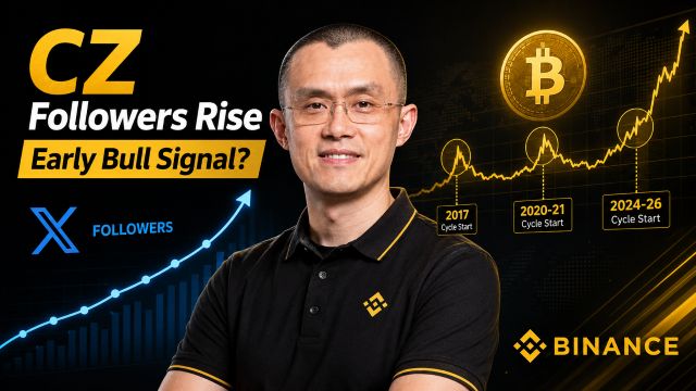 El repunte de seguidores de CZ: ¿se reactiva la «señal temprana de subida» de Bitcoin?
