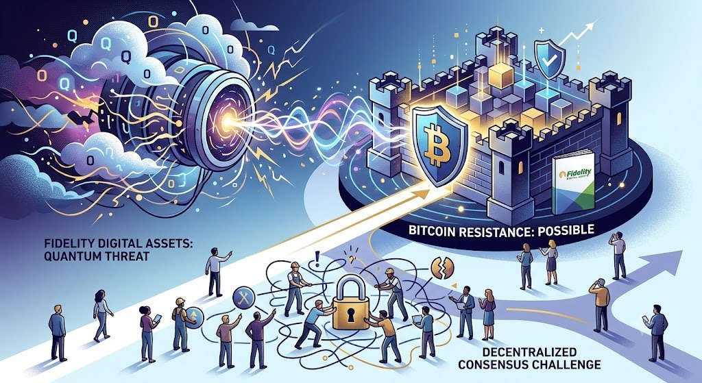 富達數位資產:比特幣可實現抗量子攻擊,但共識是最大難題