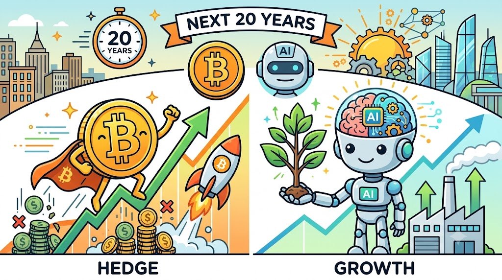 安東尼・蓬普利亞諾：「未來20年的核心資產是比特幣與人工智慧」