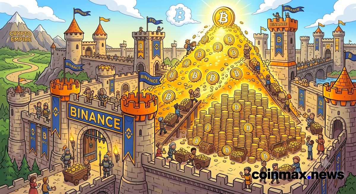 바이낸스 BTC 준비금 69.3만개 돌파…2년래 최고 수준