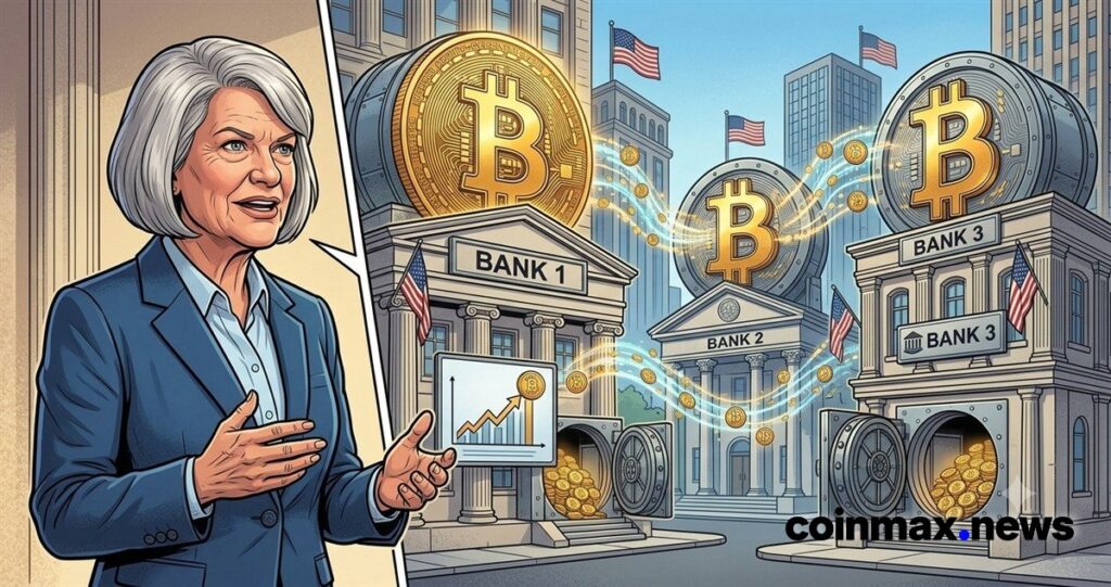 루미스 “클래리티법 통과 시 美 은행 BTC 직접 보유 가능”