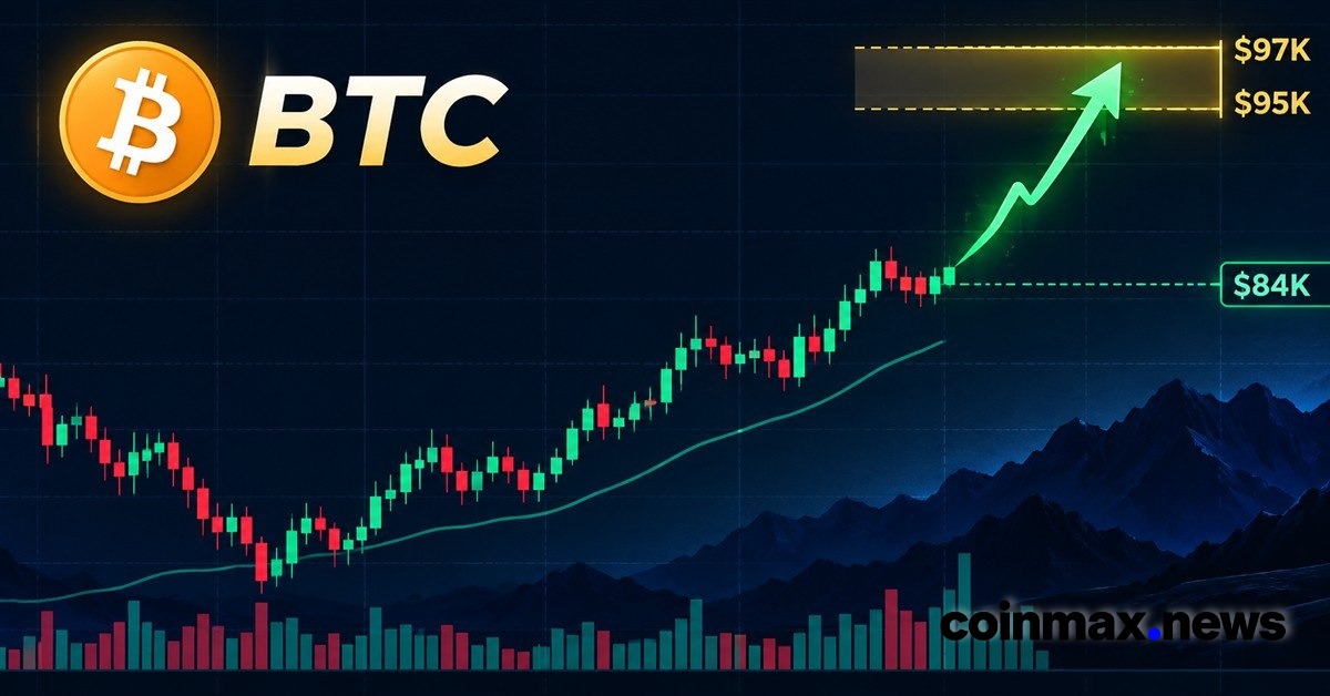 Glassnode:若BTC维持在8.4万美元上方,或可升至9.5万至9.7万美元