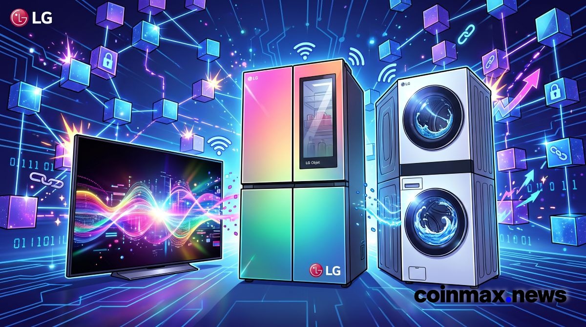 LG電子申請美國專利：利用區塊鏈交易家電使用數據