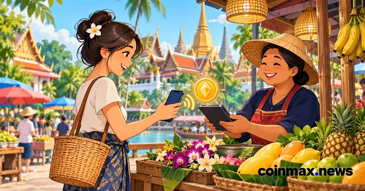 Thailand Launches Crypto QR Payment App for Tourists with PromptPay Integration